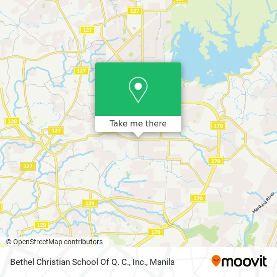 Bethel Christian School Of Q. C., Inc. map