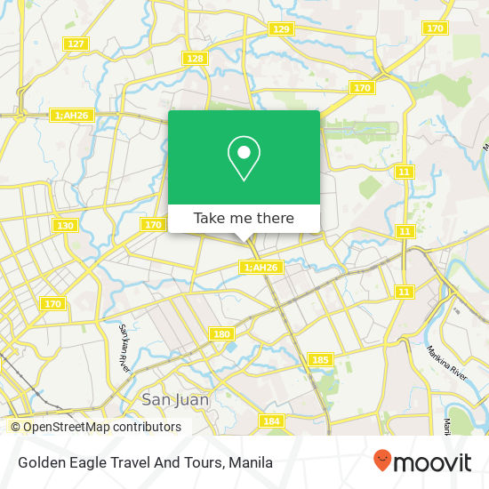 Golden Eagle Travel And Tours map
