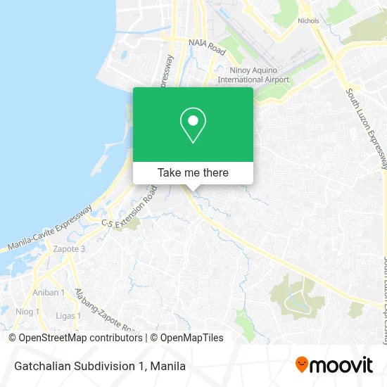 Gatchalian Subdivision 1 map