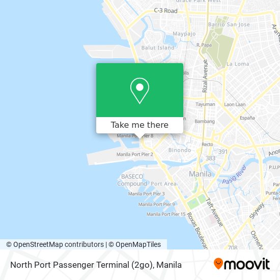 North Port Passenger Terminal (2go) map