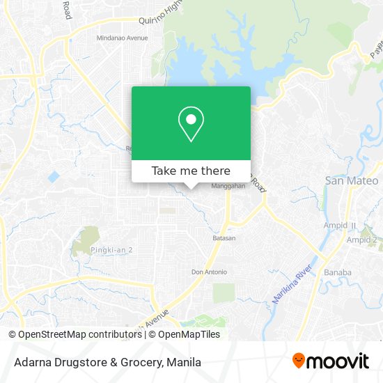 Adarna Drugstore & Grocery map
