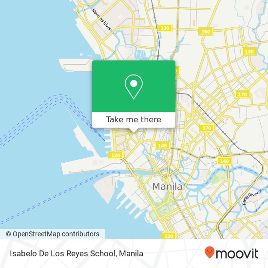 Isabelo De Los Reyes School map