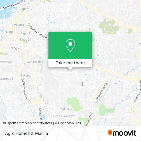 Agro Homes 2 map