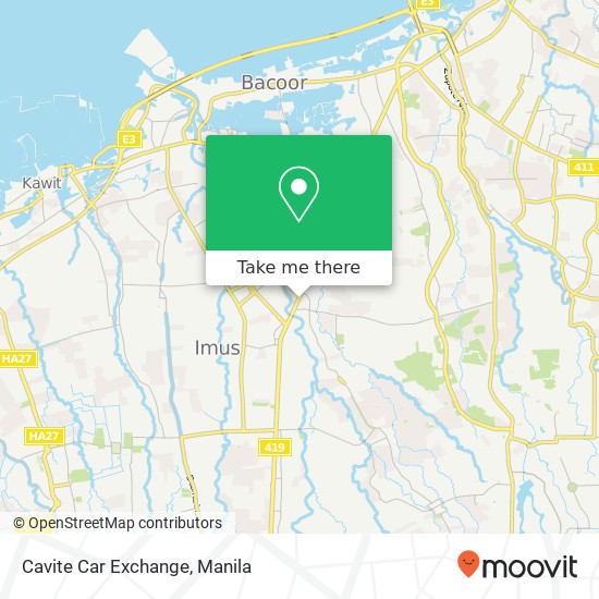 Cavite Car Exchange map