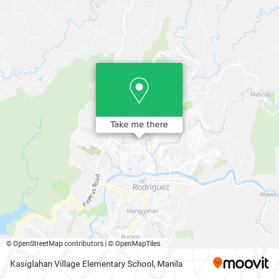 Kasiglahan Village Elementary School map