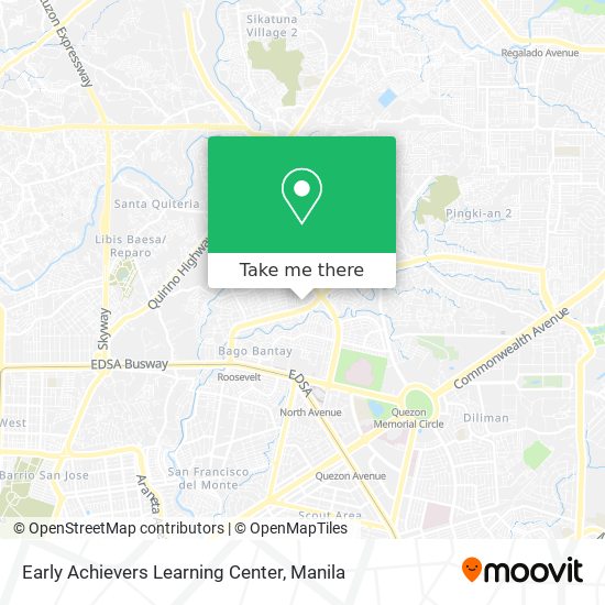 Early Achievers Learning Center map