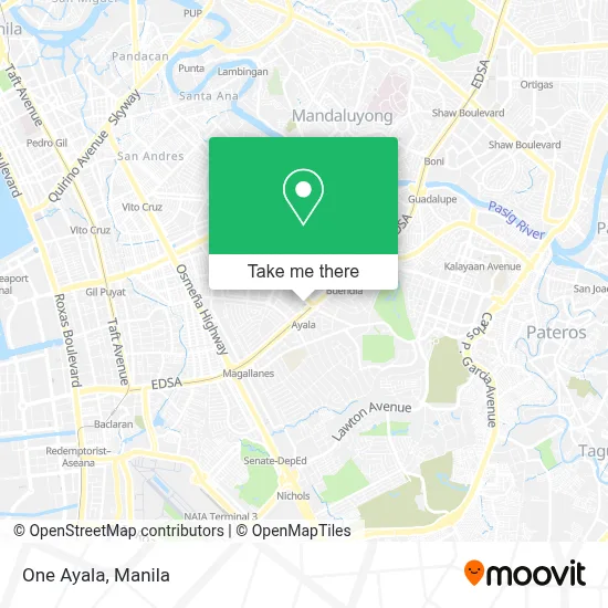 One Ayala map