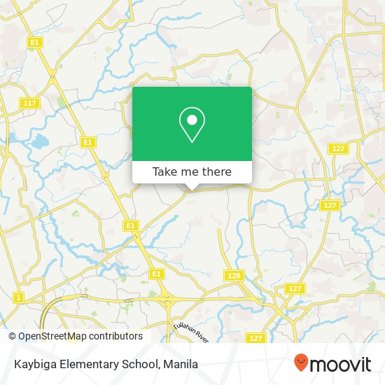 Kaybiga Elementary School map