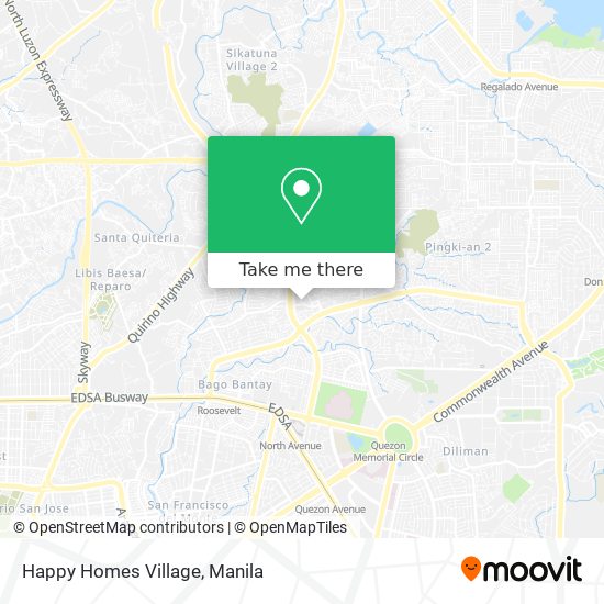 Happy Homes Village map