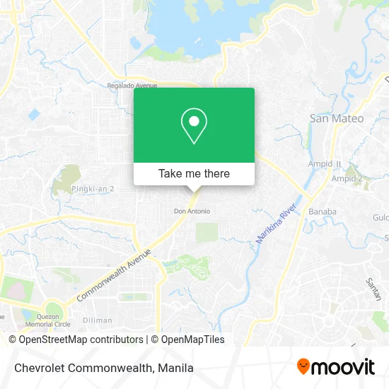 Chevrolet Commonwealth map
