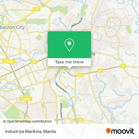 Industriya Marikina map