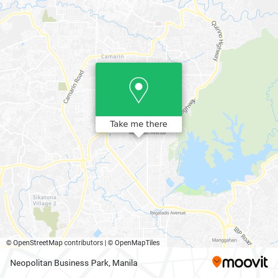Neopolitan Business Park map