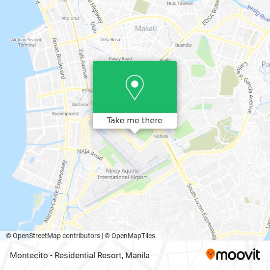 Montecito - Residential Resort map
