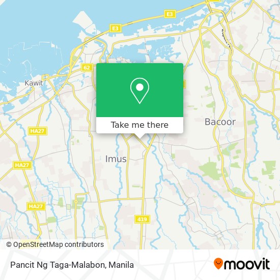 Pancit Ng Taga-Malabon map