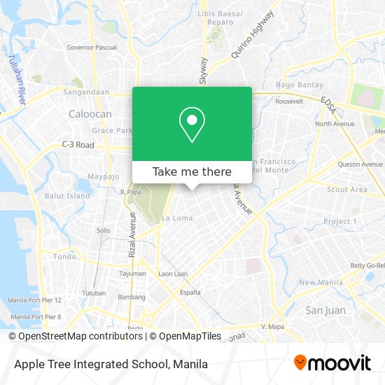 Apple Tree Integrated School map