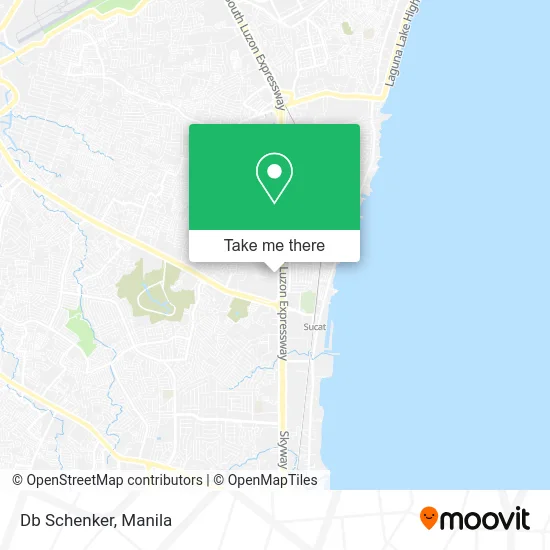Db Schenker map