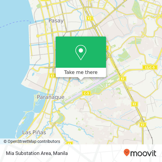 Mia Substation Area map