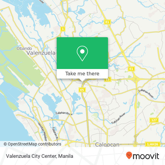 Valenzuela City Center map