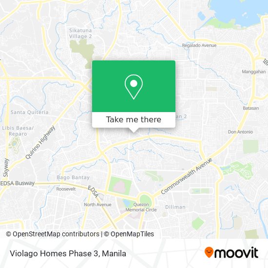 Violago Homes Phase 3 map