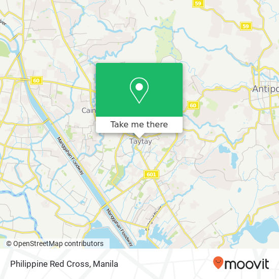 Philippine Red Cross map