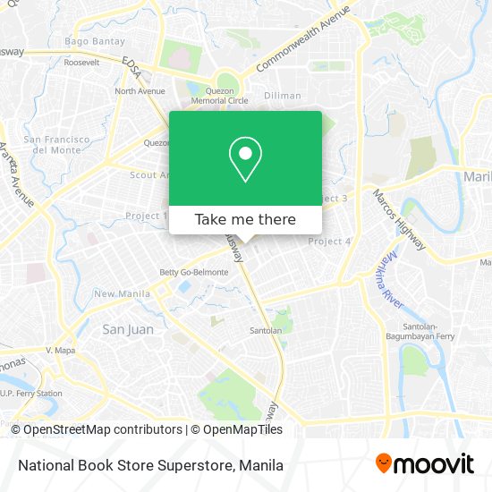National Book Store Superstore map
