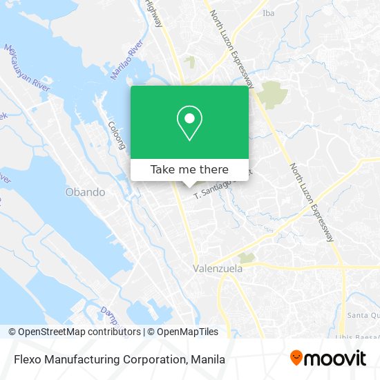 Flexo Manufacturing Corporation map