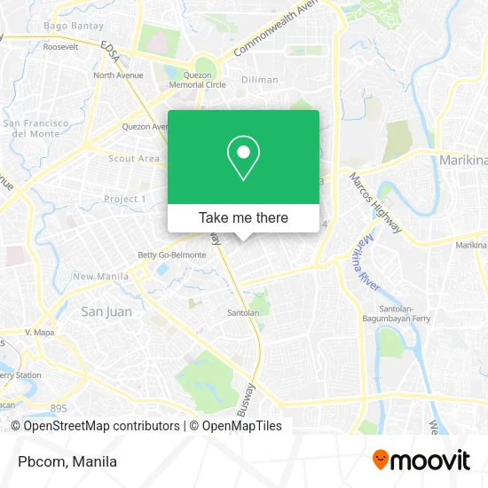 Pbcom map