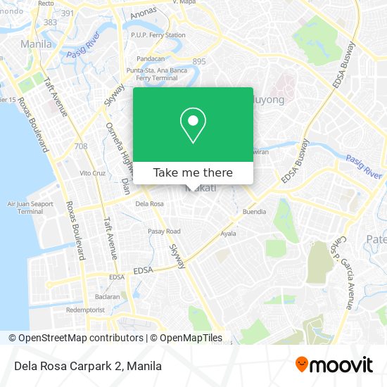 Dela Rosa Carpark 2 map