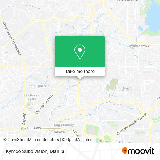 Kymco Subdivision map