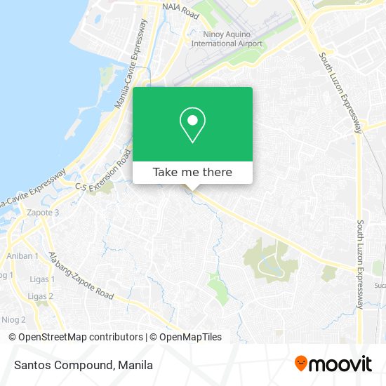 Santos Compound map