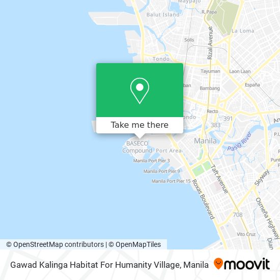 Gawad Kalinga Habitat For Humanity Village map