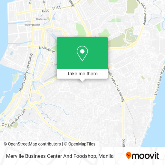 Merville Business Center And Foodshop map