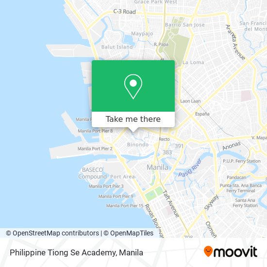 Philippine Tiong Se Academy map