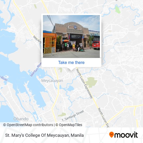 St. Mary's College Of Meycauyan map
