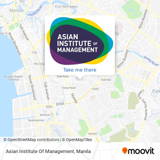 Asian Institute Of Management map