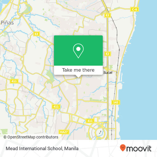 Mead International School map