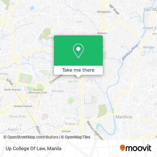 Up College Of Law map