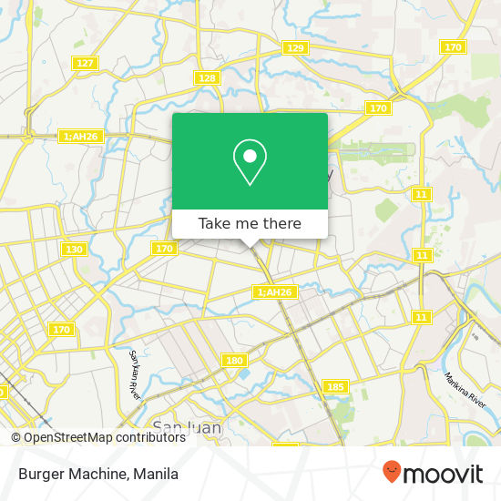 Burger Machine map