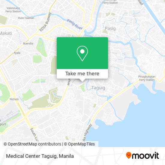 Medical Center Taguig map