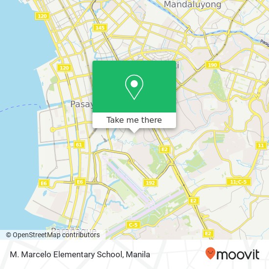M. Marcelo Elementary School map