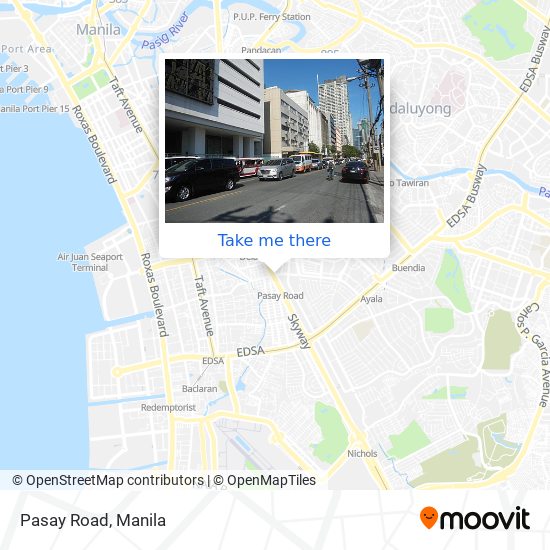 Pasay Road map