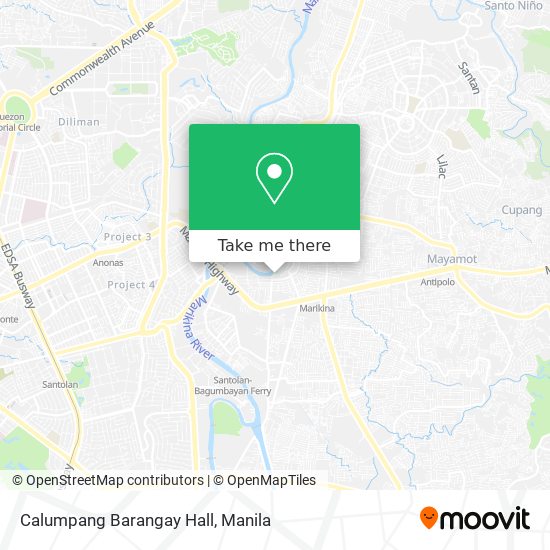 Calumpang Barangay Hall map