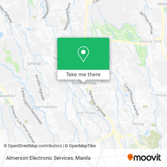 Almerson Electronic Services map