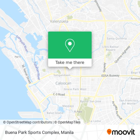 Buena Park Sports Complex map
