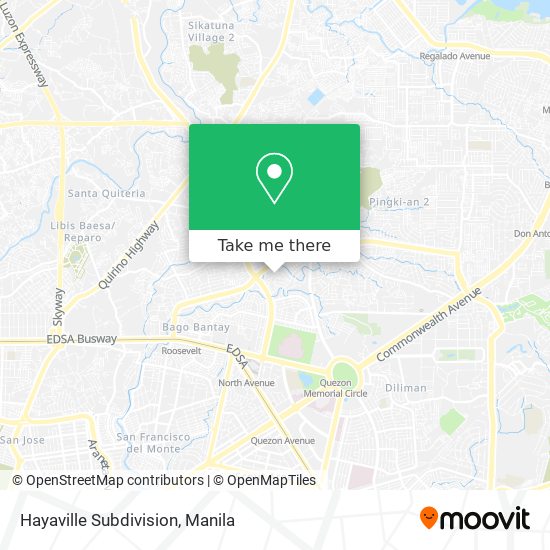 Hayaville Subdivision map