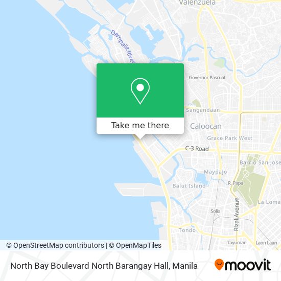 North Bay Boulevard North Barangay Hall map