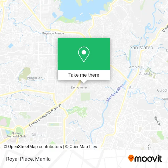 Royal Place map