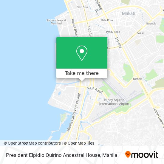 President Elpidio Quirino Ancestral House map