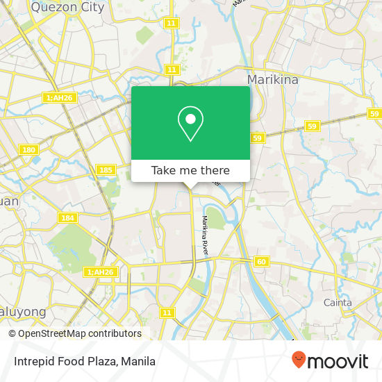 Intrepid Food Plaza map