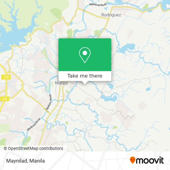Maynilad map